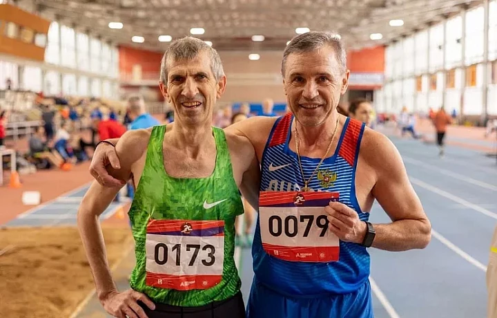 Тульские легкоатлеты завоевали медали на чемпионате Москвы среди ветеранов