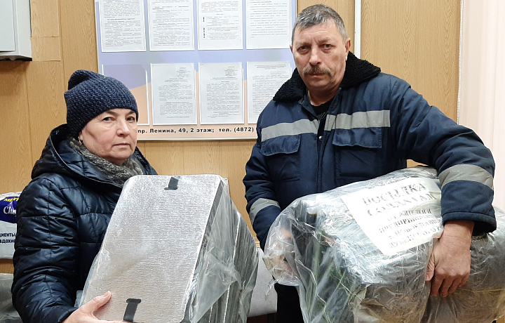 Жители Дубенского района собрали партию гуманитарной помощи для отправки в зону СВО