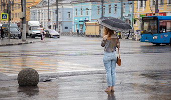 МЧС объявило метеопредупреждение из-за грозы и ливня в Тульской области