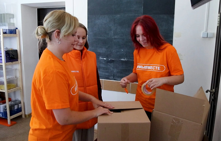 ﻿Тульские волонтеры два года собирают помощь жителям Белгорода