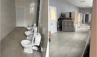 В Ясногорске родители пожаловались, что в школьном туалете не сделали для детей кабинки