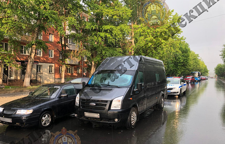 В Туле водитель автомобиля «Форд Транзит» сбил десятилетнего мальчика