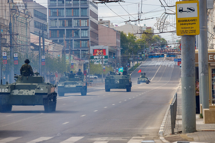 В Туле состоялся военный парад в честь Победы в Великой Отечественной войне