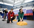 Туляки отработали навыки оказания первой помощи в рамках флешмоба «Дети спасают жизни»