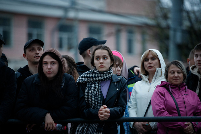 Первая репетиция Парада Победы прошла на площади Ленина в Туле