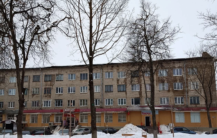 В Ясногорске ведется обследование пострадавшего от пожара общежития на улице Ленина