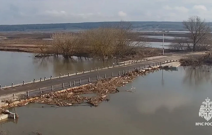 Еще четыре низководных моста освободились от воды в Тульской области