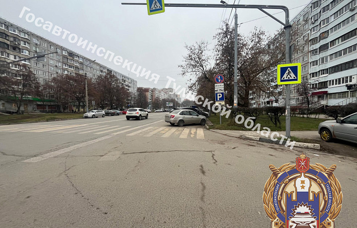 В Туле автомобиль сбил пенсионерку на нерегулируемом переходе