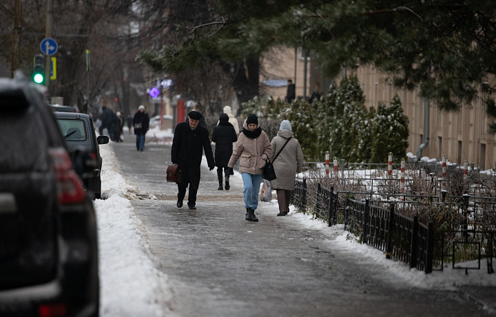 ﻿«Желтый» уровень погодной опасности в Туле продолжится 23 ноября﻿