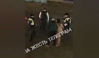 Инспекторы ДПС обнаружили голую женщину на улице Рязанской в Туле