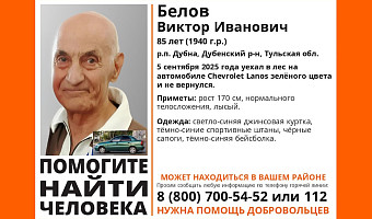 В Дубенском районе пенсионер уехал на машине в лес и пропал: объявлен поиск