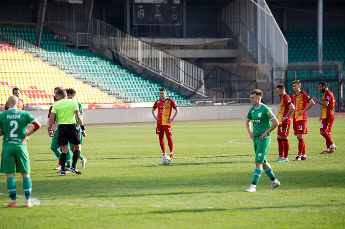 Фоторепортаж: как прошел матч «Арсенала» с «Кубанью»
