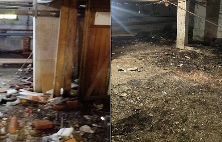 ﻿Прокуратура заставила УК очистить подвал многоэтажки на улице Седова в Туле