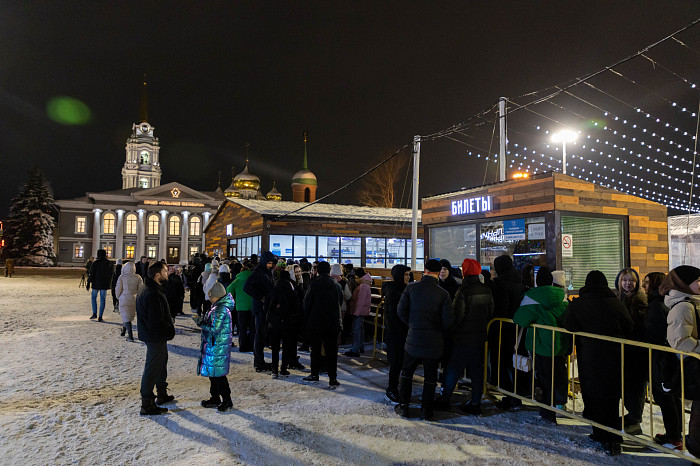 В Туле открылся Губернский каток: фоторепортаж