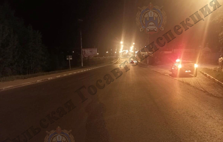 В Алексине водитель Hyundai Solaris сбил мужчину на велосипеде