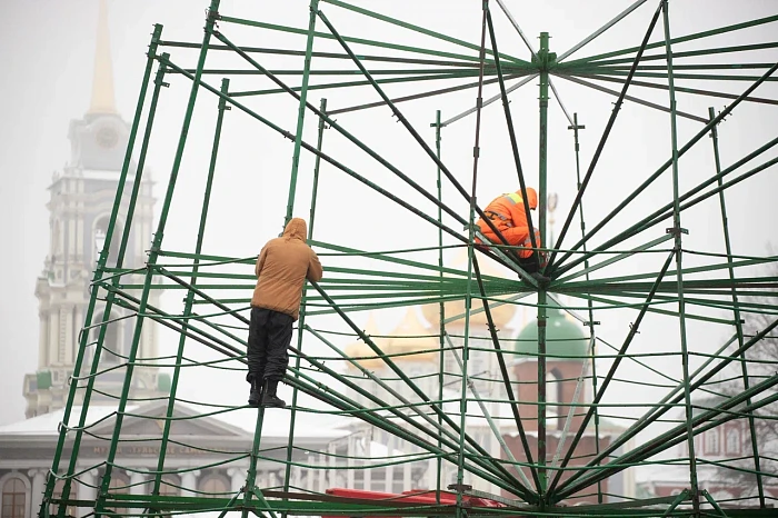 Тулу украсят к Новому году до 1 декабря