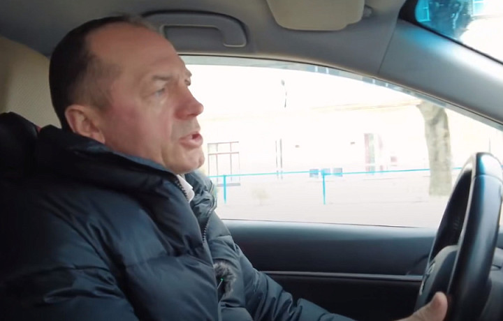 Николай Терехов проехал по Узловой и оценил состояние городских дорог