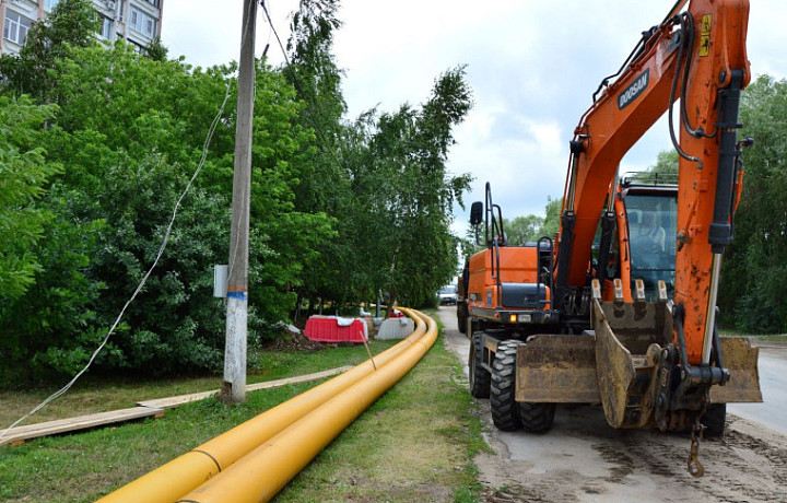 В Туле завершают реконструкцию газопровода для 150 тысяч потребителей