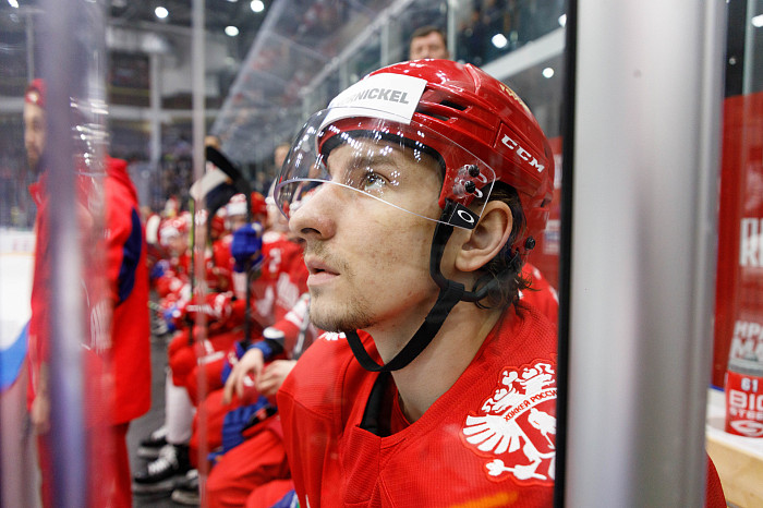 Фоторепортаж: как прошел матч между национальными сборными России и Беларуси