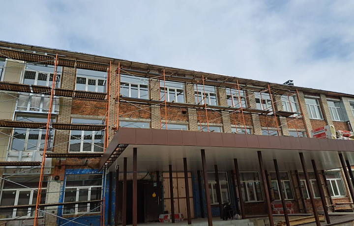 В Тульской области продолжается капремонт школ