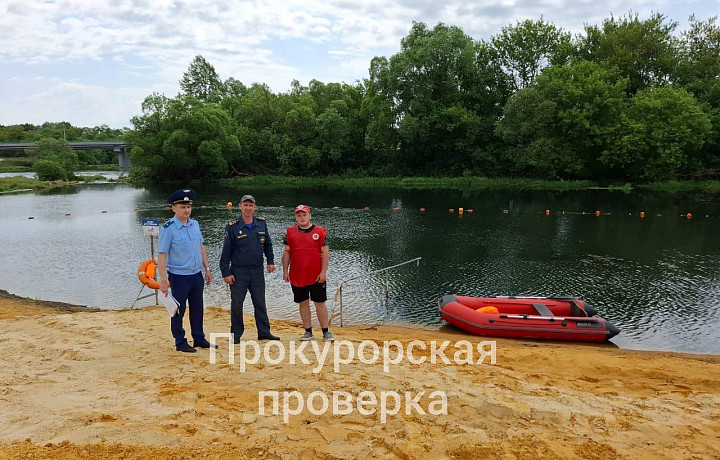 Прокуратура нашла нарушения на пляже в деревне Яблонево в Каменском районе