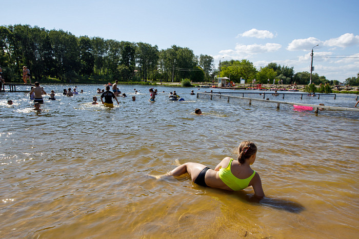 В жару вода манит: как туляки спасаются от палящего солнца – фоторепортаж