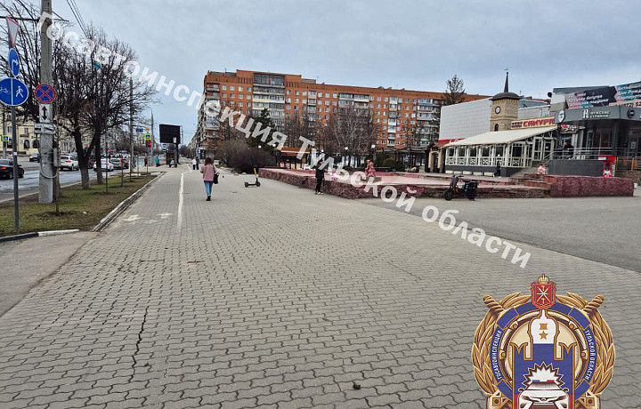 В Туле электросамокат сбил пенсионерку на Красноармейском проспекте