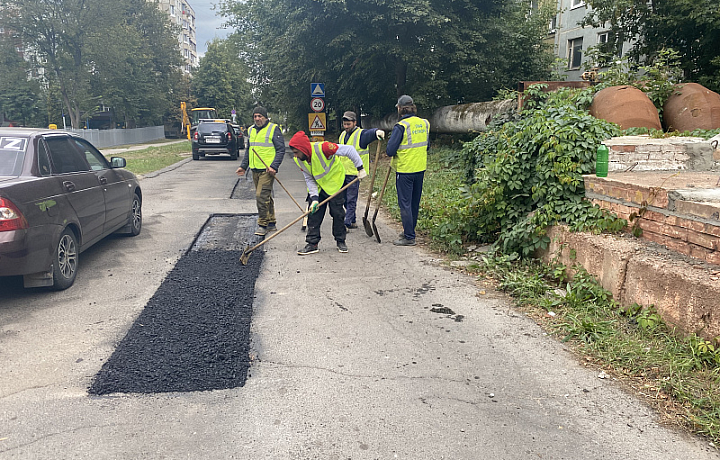 В Туле с начала 2022 года отремонтировали более 70 тысяч квадратных метров дорог