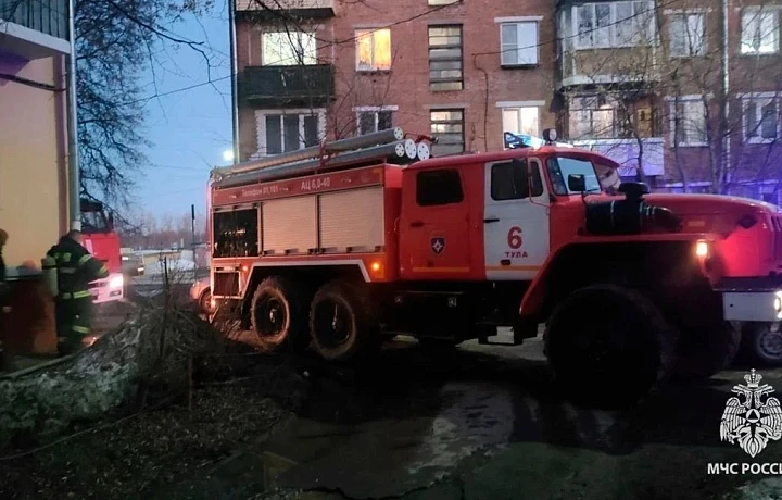 Огнеборцы спасли трех человек: в Тульской области спасатели потушили четыре пожара за сутки 22 марта