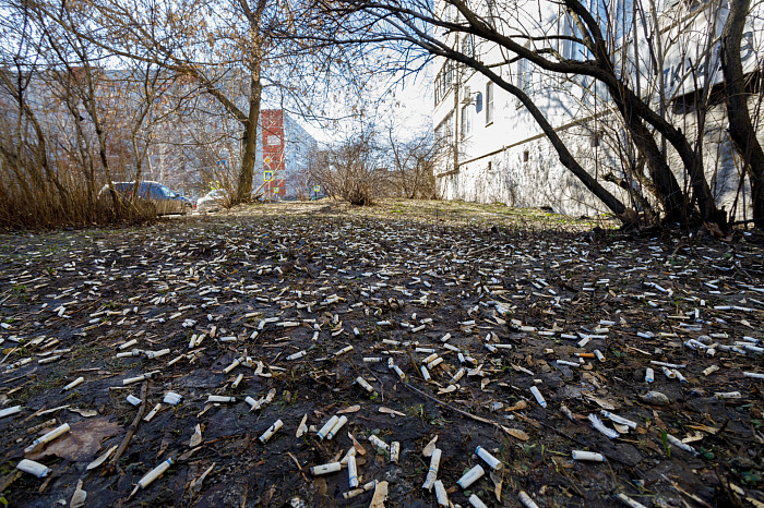 Идет – бычок валяется: фоторепортаж с улиц Тулы, от которого хочется прокашляться