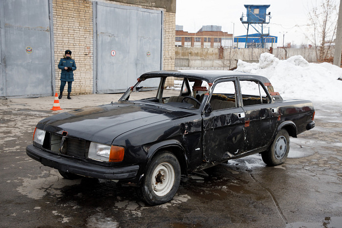 В Туле прошли соревнования среди спасателей по ликвидации последствий ДТП