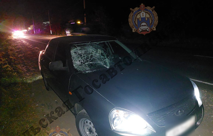Водитель Lada сбил пешехода на трассе в Узловском районе