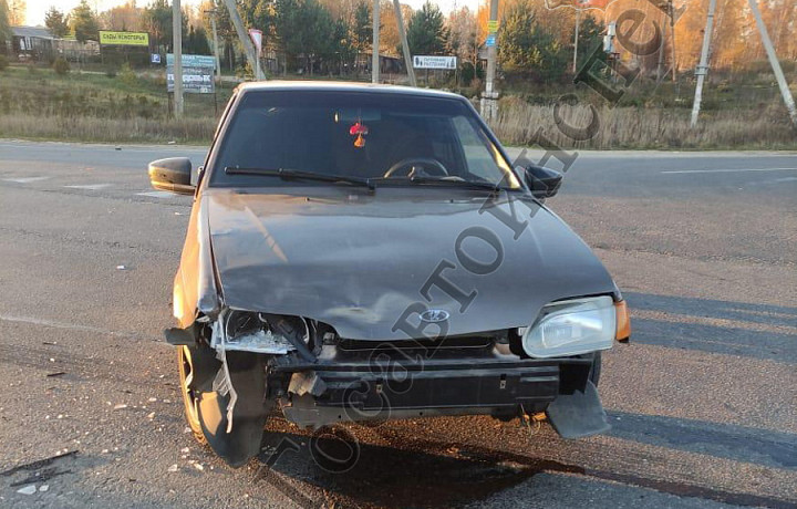 В Ясногорском районе «ВАЗ-211440» не уступил дорогу мотоциклу: два человека госпитализировано
