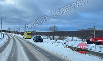 Очевидцы сообщают о рыбаке, провалившемся под лед на реке Ока в Алексинском районе