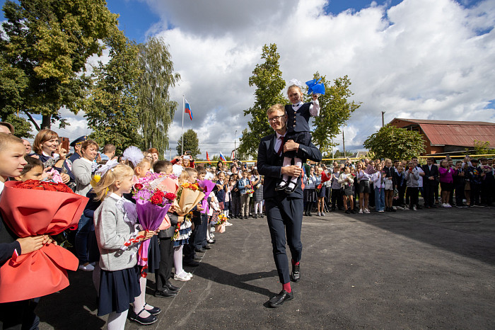 1 сентября в тульских школах состоялись праздничные линейки