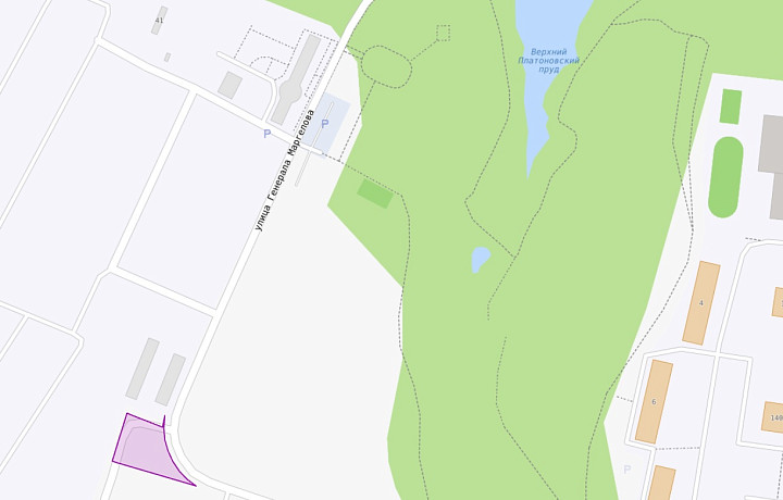В Туле на торгах в пять раз подняли цену за участок на улице Генерала Маргелова – до 5,2 млн рублей