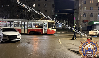 Маленькая девочка пострадала в ДТП на улице Максима Горького в Туле