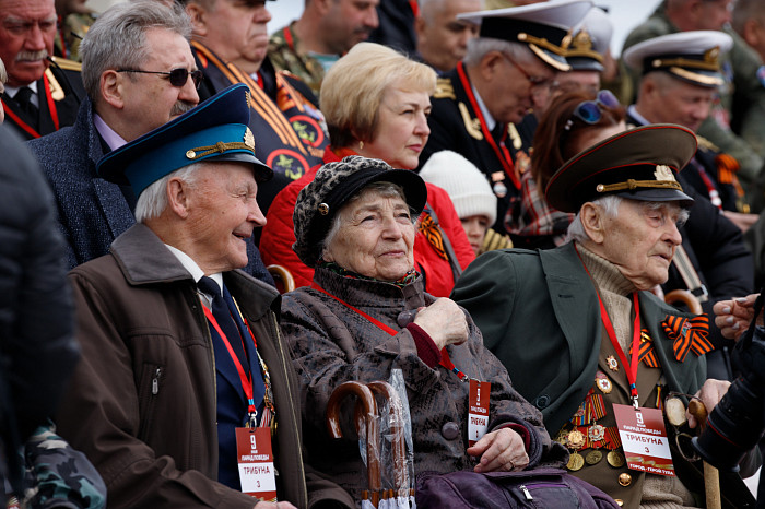 В Туле состоялся военный парад в честь Победы в Великой Отечественной войне