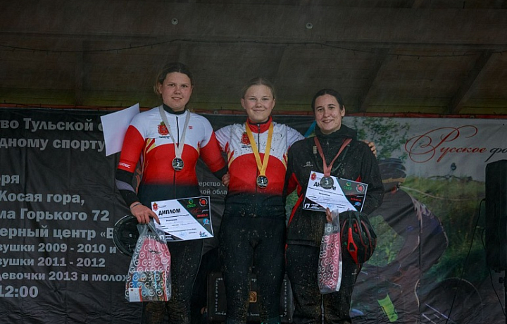 Тульские велогонщики стали победителями и призерами открытого первенства