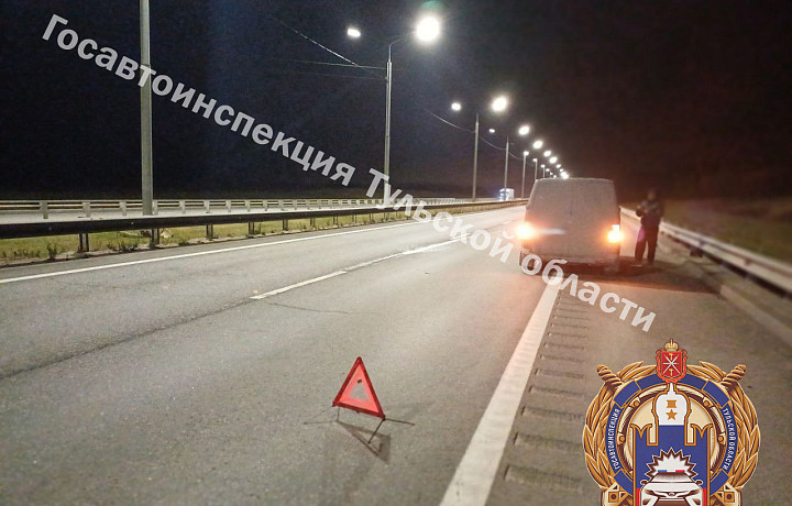 37-летнего мужчину госпитализировали после аварии на трассе М-2 «Крым» в Тульской области