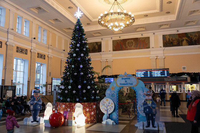 Как туляки встретили Деда Мороза: фоторепортаж