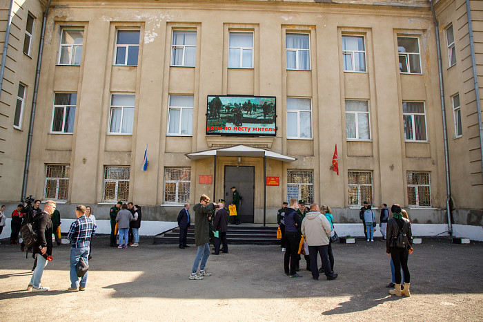 Первая группа тульских солдат-срочников отправилась к месту службы