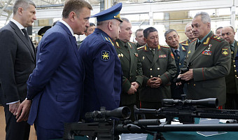 Министр обороны России Сергей Шойгу посетил Конструкторское бюро приборостроения в Туле