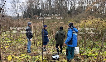 В Заокском районе привлекли к ответственности организацию, сбрасывающую стоки в приток реки Скнижка