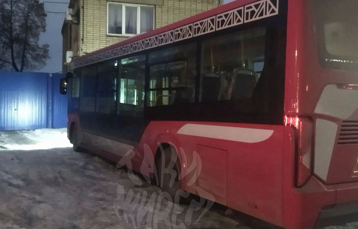 В Тулу привезли новые низкопольные автобусы в «львином» дизайне