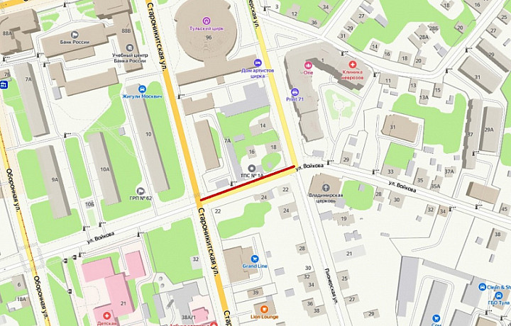 С 17 октября на некоторых улицах в Туле введут ограничения по остановке и стоянке транспорта