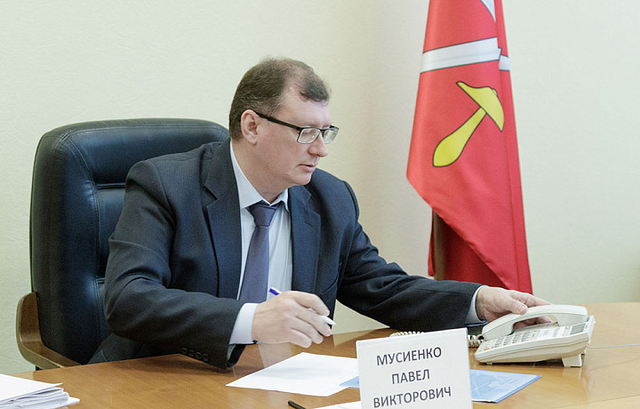 Заместитель главы тульского Минстроя Мусиенко получил медаль от Путина