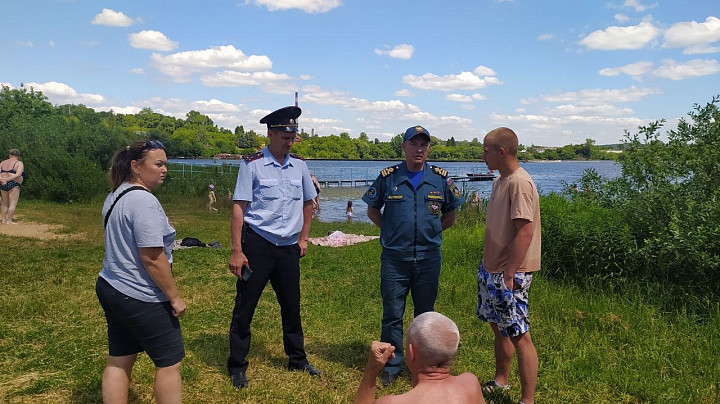 Инспекторы ГИМС провели рейд на Щекинском водохранилище