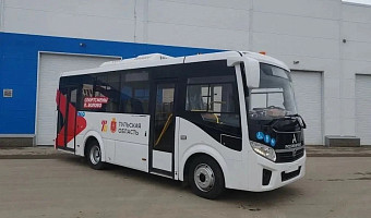 Два района Тульской области получили автобусы для перевозки юных спортсменов