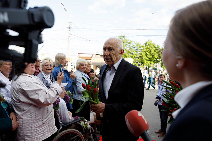 В Туле прошла церемония открытия фестиваля военного кино имени Юрия Озерова